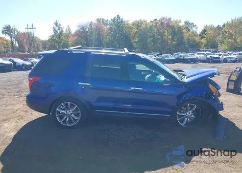 2015 Ford Explorer Limited из США, поврежденный, VIN 1FM5K8F85FGC55993